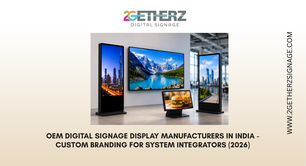 OEM Digital Signage Display Manufacturers in India